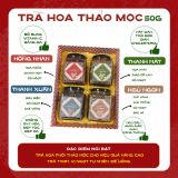  HỘP TRÀ HOA THẢO MỘC - CHĂM SÓC SỨC KHỎE KIỂU NHÀ QUÊ 