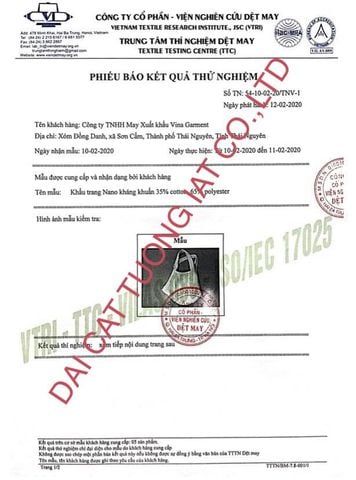 Vietnam Anti - microbial Fabric Mask