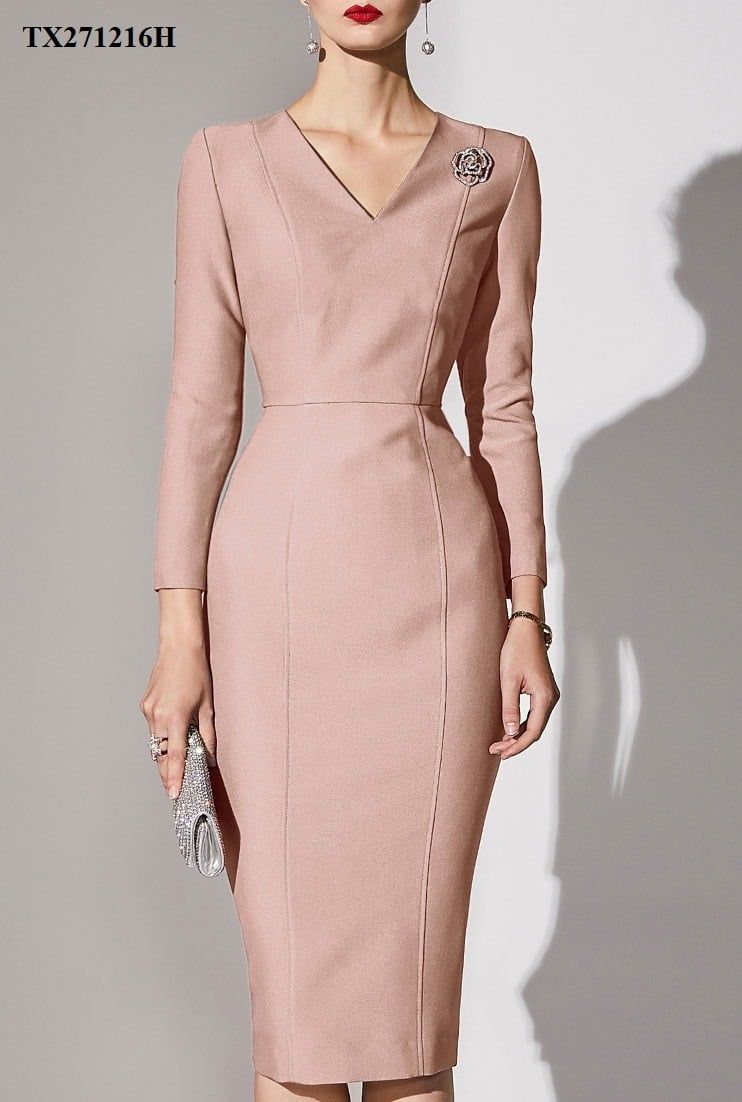 TX271216 M Đầm Hồng