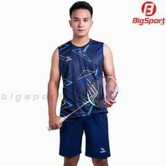 Áo cầu lông nam sát nách Kamito Flash Light