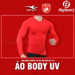 Áo body Keep Fly UV chính hãng màu đỏ