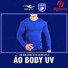 Áo body Keep Fly UV chính hãng màu xanh bích