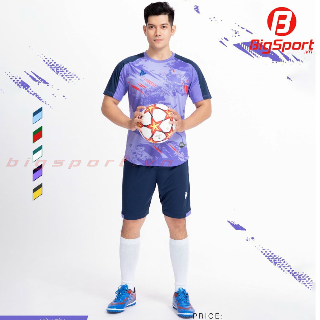 Áo bóng đá không logo Justplay Street