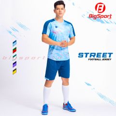 Áo bóng đá không logo Justplay Street