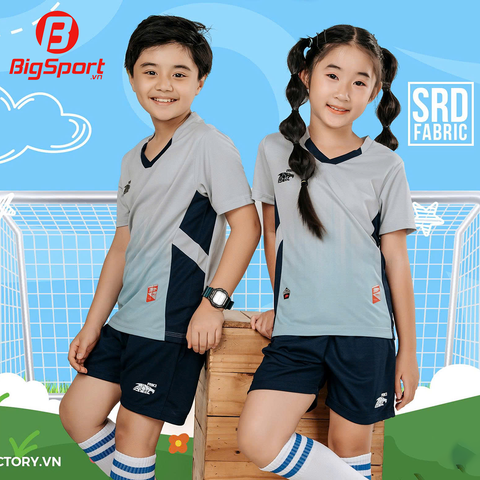 Áo đá bóng trẻ em không logo Riki Papola