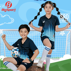 Áo đá bóng trẻ em không logo Riki Papola