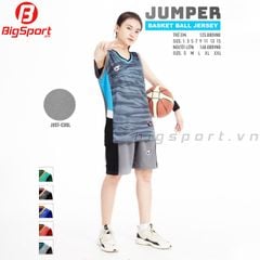 Bộ quần áo bóng rổ Jusplay Jumper màu xám