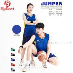 Bộ quần áo bóng rổ Jusplay Jumper màu xanh dương
