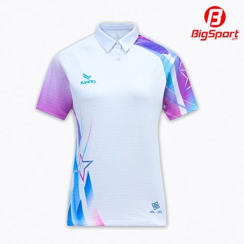 Áo cầu lông nữ Kamito Galaxy 2 cổ trụ