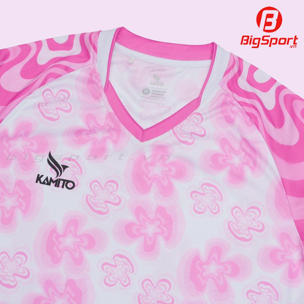 Áo cầu lông nữ Kamito VTT GoWo màu hồng