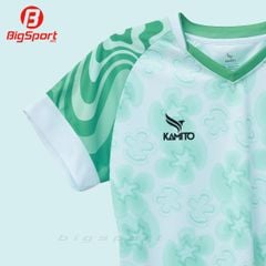 Áo cầu lông nữ Kamito VTT GoWo màu xanh ngọc