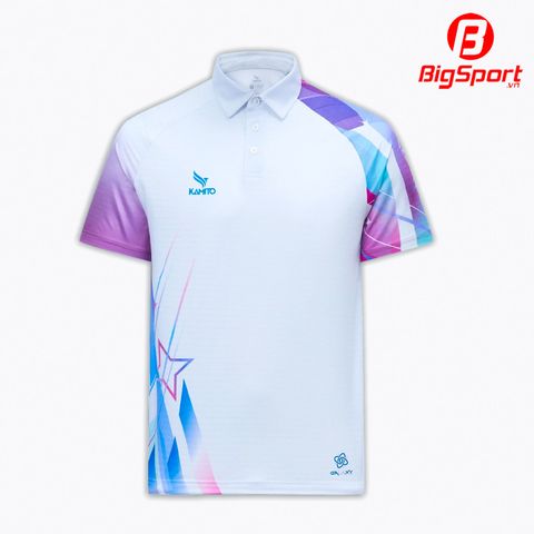 Áo cầu lông nam Kamito Galaxy 2 cổ trụ