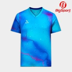 Áo cầu lông nam cổ tim Kamito Galaxy 2