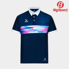 Áo cầu lông nam cổ trụ Kamito Galaxy 3