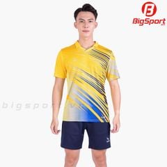 Áo cầu lông nam Kamito Halley màu vàng chính hãng