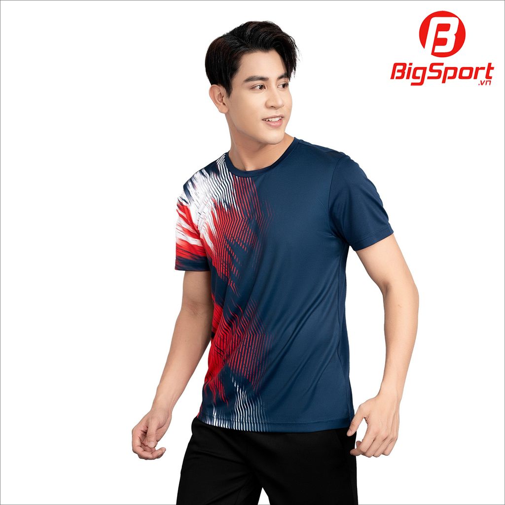 Áo cầu lông nam Proning MC-9111 màu xanh navy