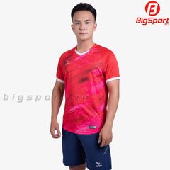 Áo cầu lông nam Kamito T-Coba màu đỏ chính hãng