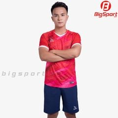 Áo cầu lông nam Kamito T-Coba màu đỏ chính hãng