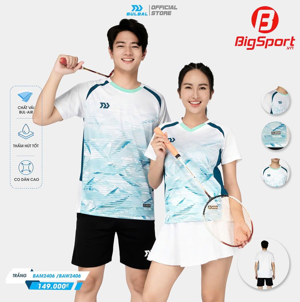 Áo cầu lông nữ Bulbal SS24 BAW2406