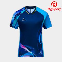 Áo cầu lông nữ cổ tim Kamito Galaxy 1