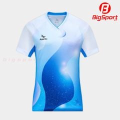 Áo cầu lông nữ cổ tim Kamito Galaxy 3