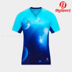 Áo cầu lông nữ cổ tim Kamito Galaxy 3
