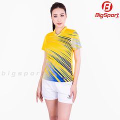 Áo cầu lông nữ Kamito Halley chính hãng màu vang