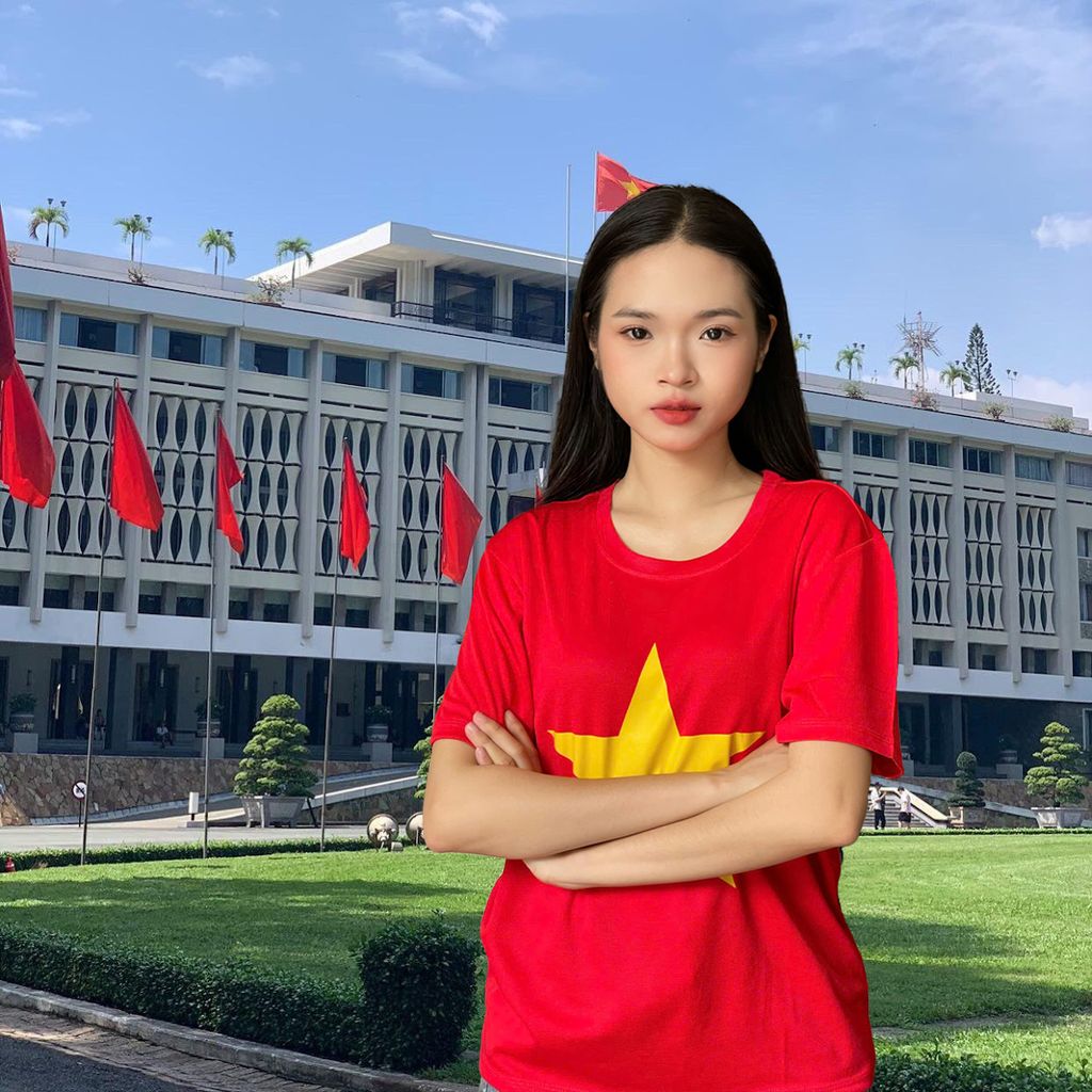 Áo cờ đỏ sao vàng Keepfly Evoque cổ tròn