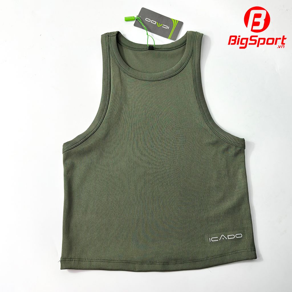 Áo tập Gym Yoga nữ Croptop Icado SG1