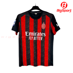 Áo đá bóng AC Milan sân nhà 2025-2026 sọc đỏ đen