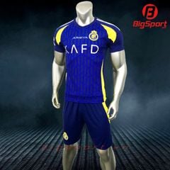 Áo đá bóng Al Nassr mùa giải 2024 - 2025 màu xanh