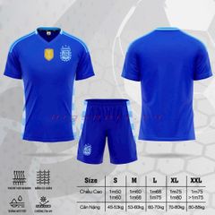 Áo đá bóng đội tuyển Argentina mùa giải 2024-2025