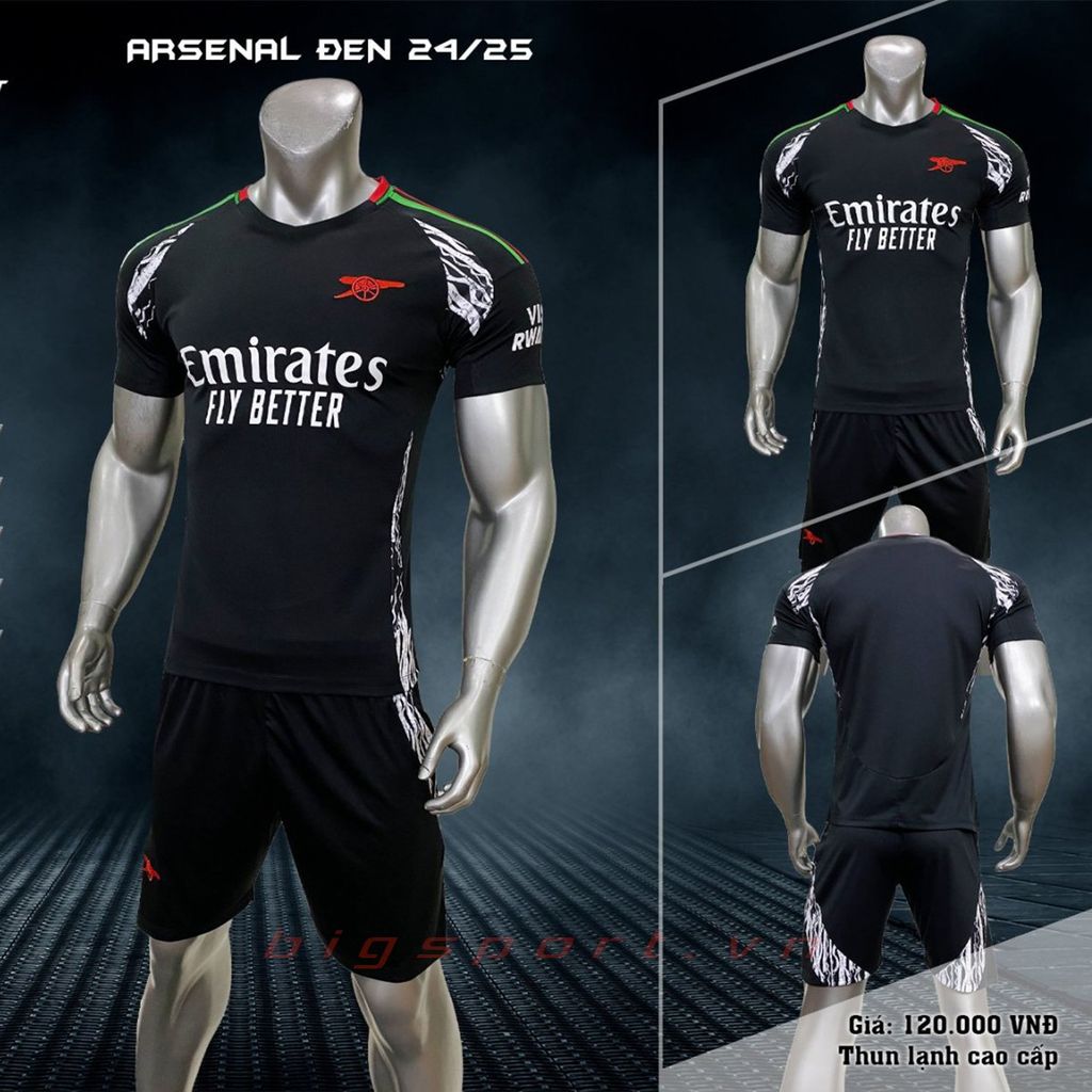 Áo đá bóng Arsenal mùa giải 2024 - 2025