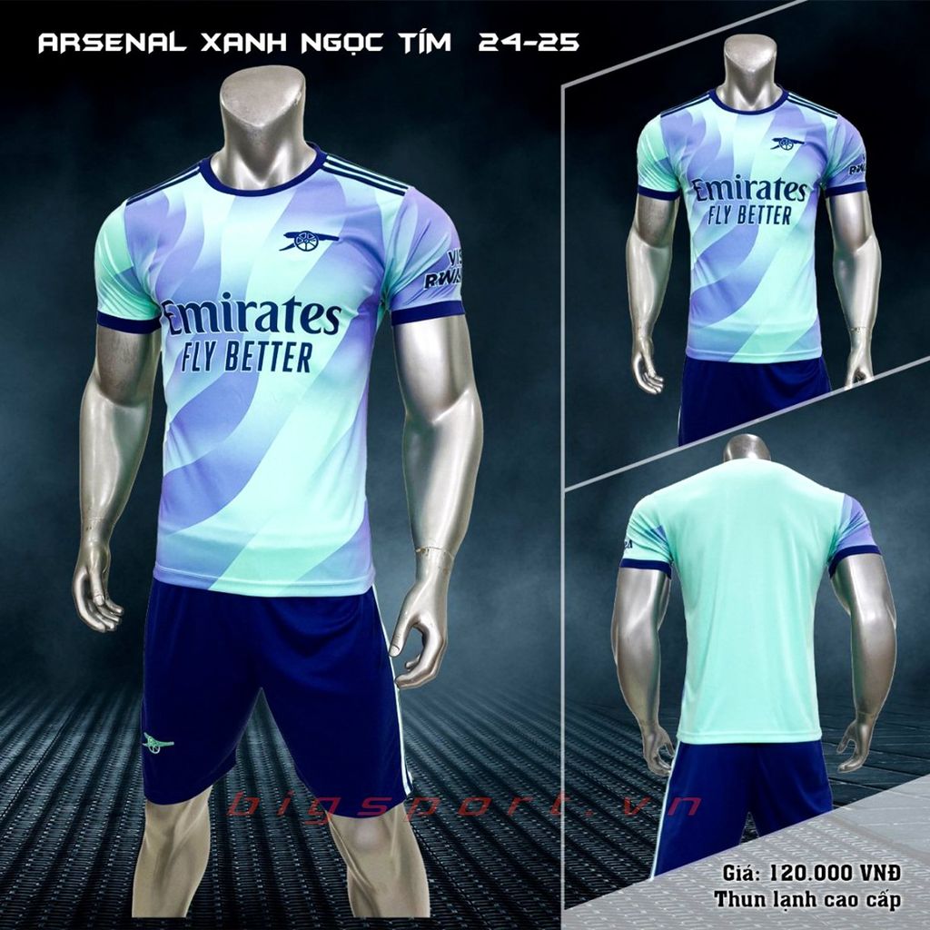 Áo đá bóng Arsenal mùa giải 2024 - 2025
