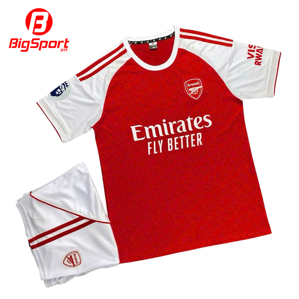 Áo đá bóng Arsenal sân nhà mùa giải 2025-2026 màu đỏ