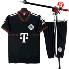 Áo đá bóng Bayern Munich sân khách 2025-2026 màu đen