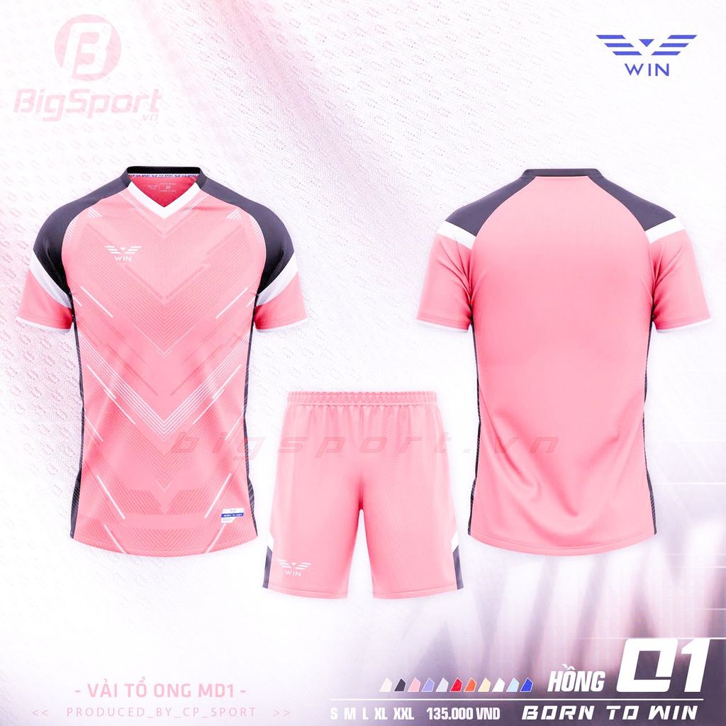 Áo đá bóng không logo CP Win 01
