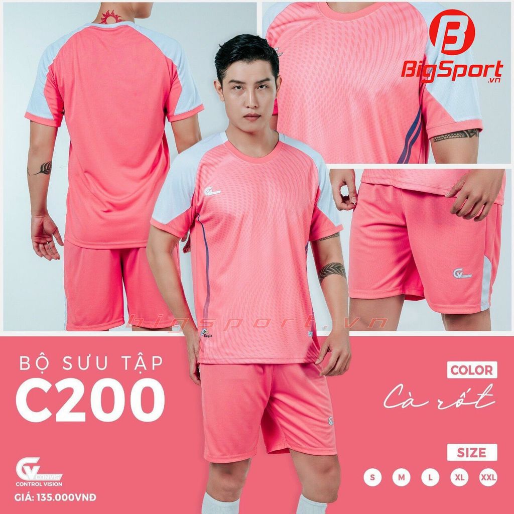 Áo đá bóng không logo CV C200