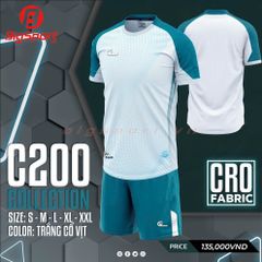 Áo đá bóng không logo CV C200