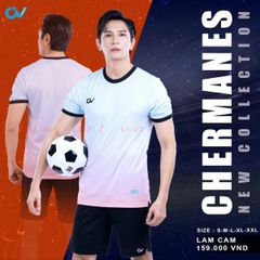 Áo đá bóng không logo CV Chermanes