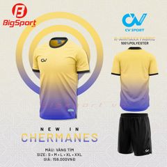Áo đá bóng không logo CV Chermanes