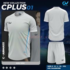 Áo đá bóng không logo CV Cplus 01