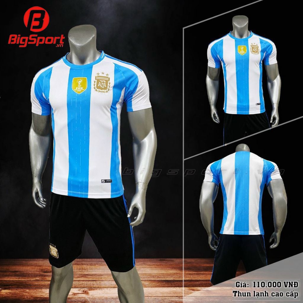 Áo đá bóng đội tuyển Argentina mùa giải 2024-2025