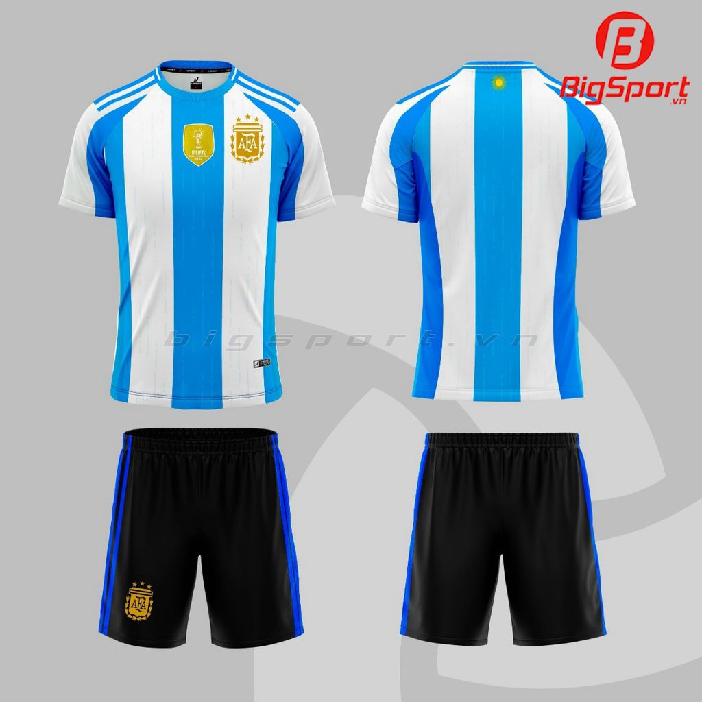 Áo đá bóng đội tuyển Argentina mùa giải 2024-2025