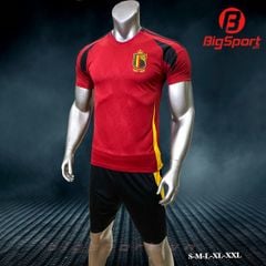 Áo đá bóng đội tuyển Bỉ sân nhà 2024-2025 màu đỏ