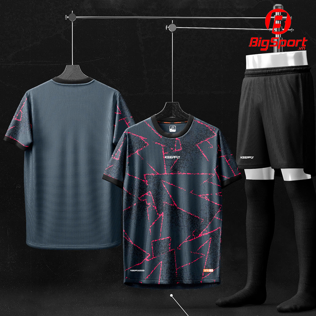 Áo đá bóng không logo Keep Fly KFA 0018