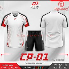 Áo đá bóng không logo CP 01