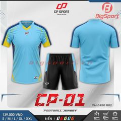 Áo đá bóng không logo CP 01