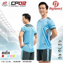 Áo đá bóng không logo CP 02