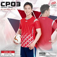 Áo đá bóng không logo CP 03